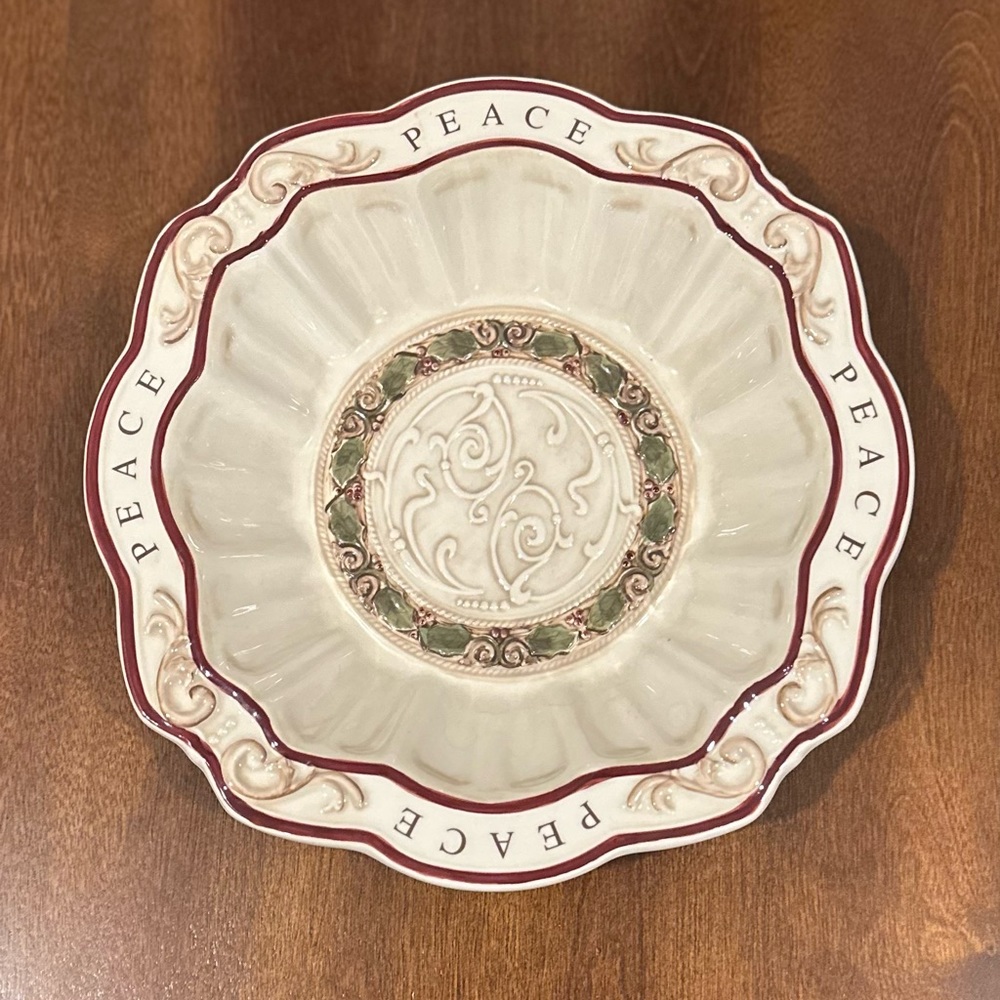 Grasslands Road Decorative "Peace" Bowl